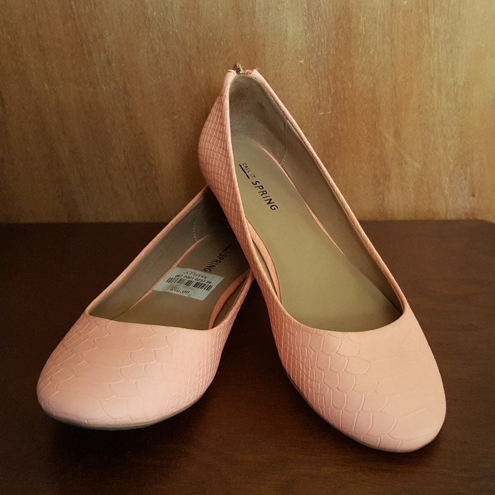 Women's Shoes Size 6.5 Coral Peach - Picture 2 of 12